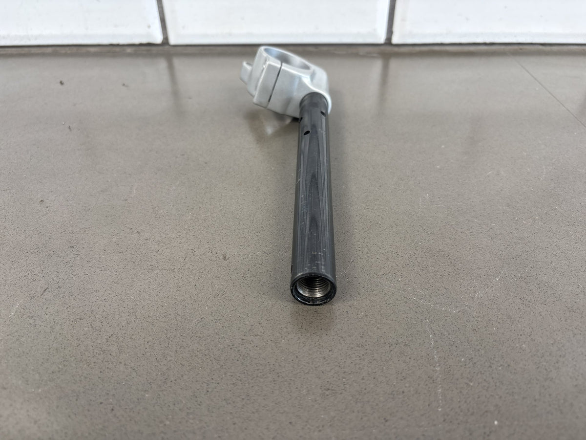 1999-2007 Yamaha YZF600R Right Clip On Handlebar Silver Clamp Black Bar OEM