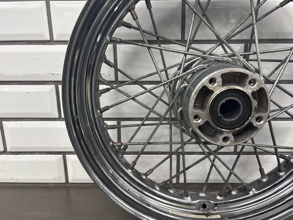 00-06 Harley Road King FLHR FLHRI FLHRCI Front Laced Wheel Chrome 16x3 40960-08