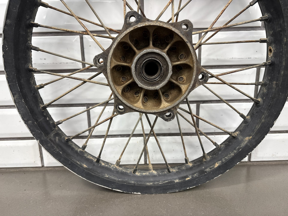 2000-2007 Suzuki DRZ400E DRZ400 Rear Wheel 18 x 2.15 Rim Hub Spokes OEM