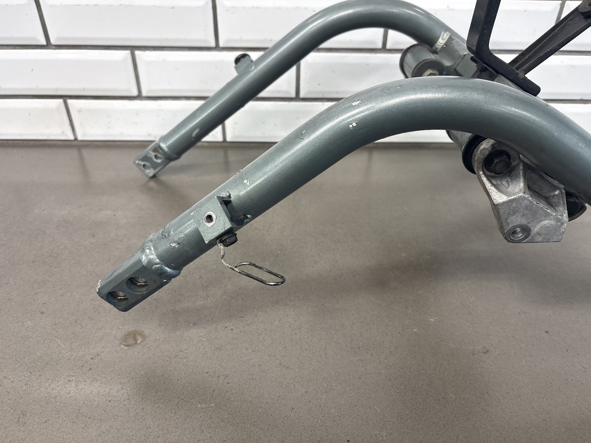 1990-1993 Kawasaki ZX-11 ZX1100C Lower Frame Cradle Pipe Gray OEM 31064-1114