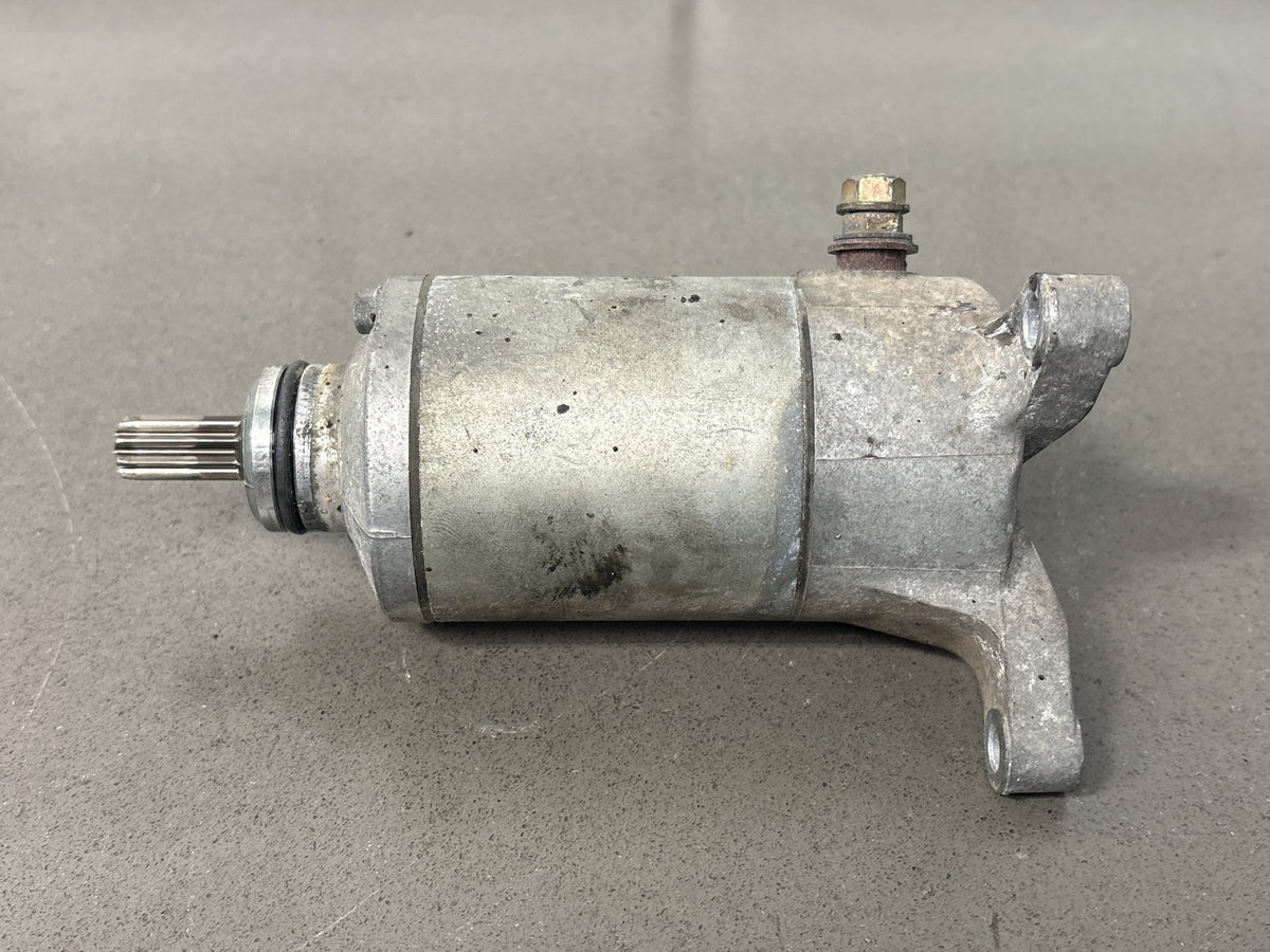 2003-2009 Suzuki SV650 Starter Motor (Silver) OEM 31100-19F00 31100-19F10