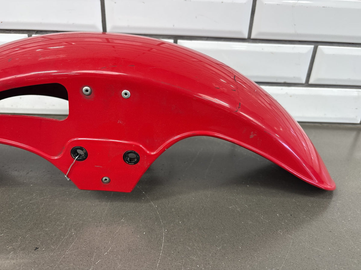 1983 Kawasaki GPZ750 ZX750A Front Fender Mudguard Red OEM