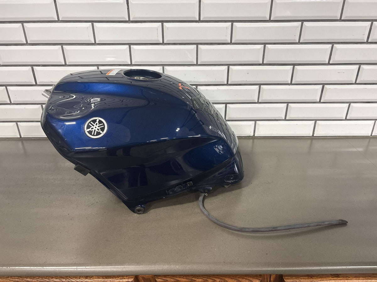 2006 Yamaha FJR1300 Fuel Gas Tank Cobalt Blue With Emblems OEM 3P6-Y2410-00-01