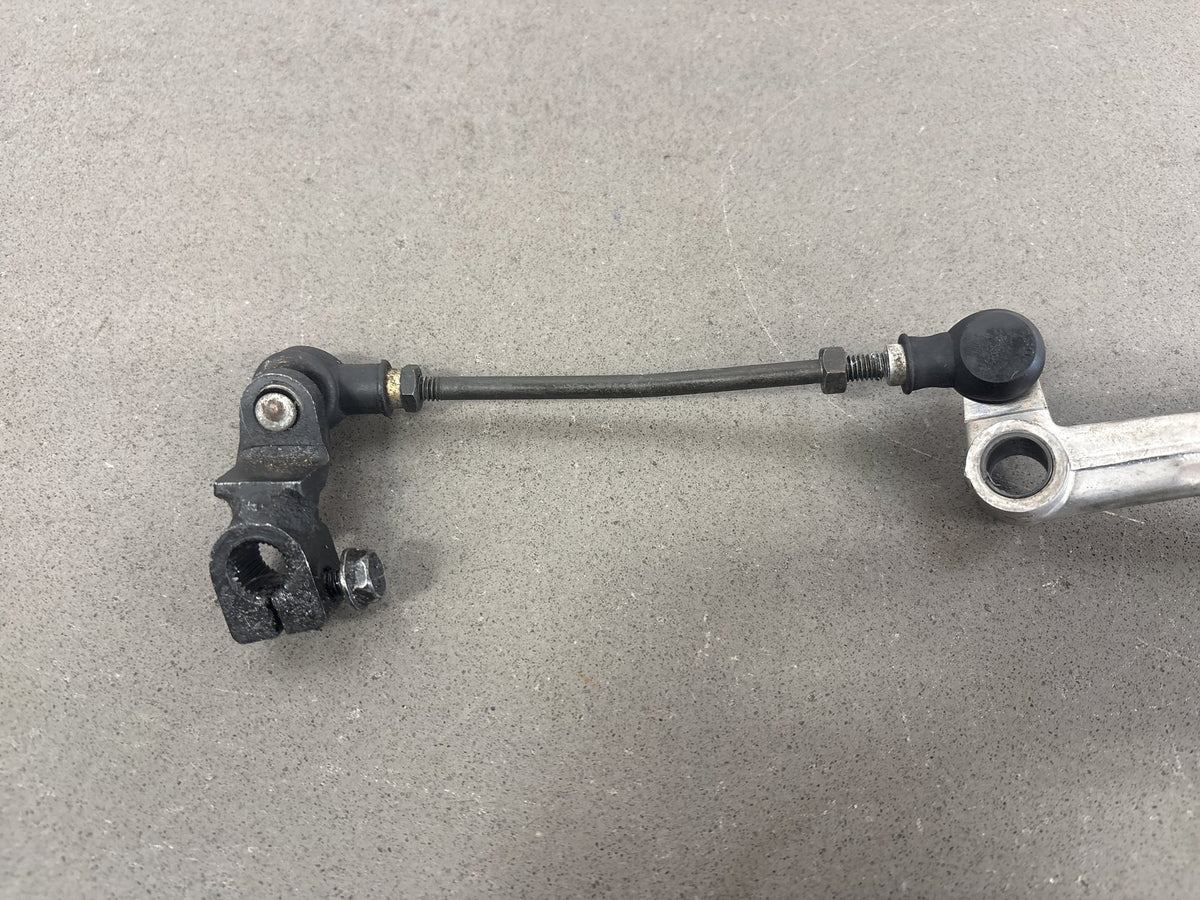 1990-1993 Kawasaki Ninja ZX-11 ZX1100C Shift Lever With Linkage Rod 13242-1283