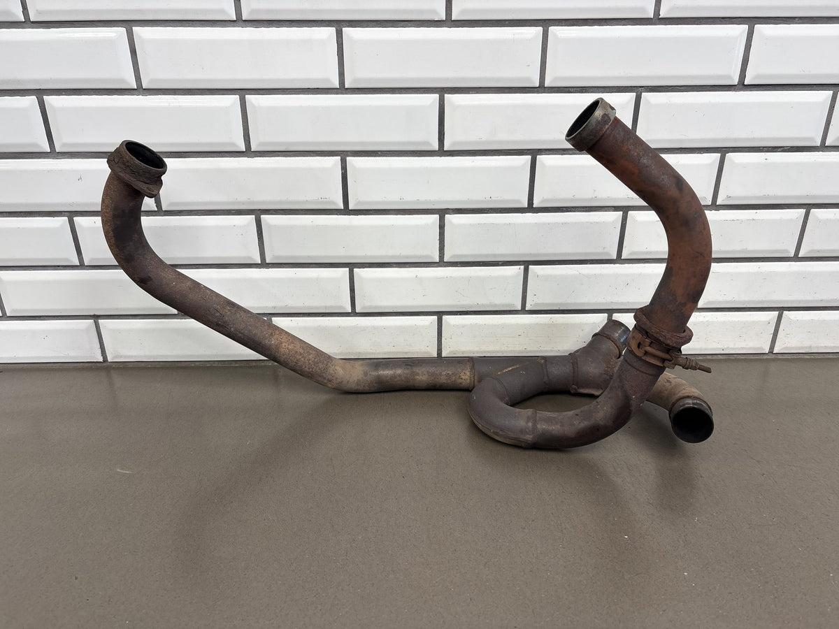 2000 Honda Super Hawk 1000 VTR1000F Exhaust GPR Slip On Mufflers Headers Rusty