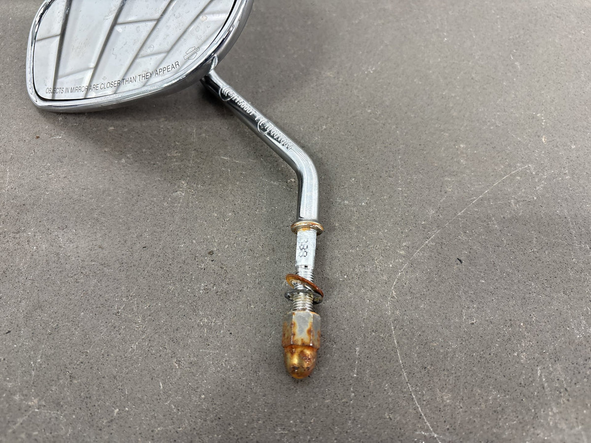 2006 Harley Dyna Super Glide FXDI Left Rear View Mirror Chrome OEM
