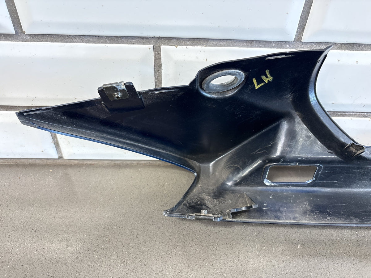 2006-2013 Yamaha FJR1300 Left Tail Side Cover Blue OEM 3P6-2471K