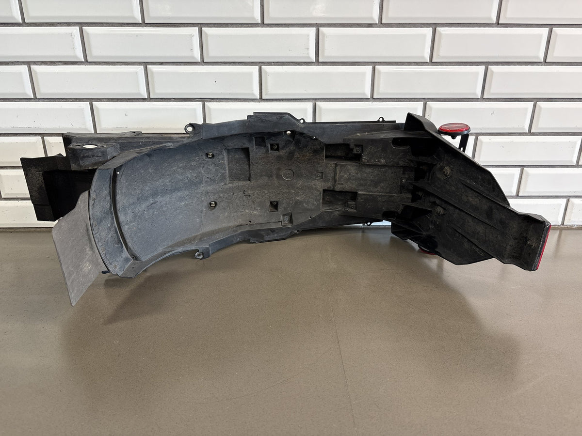 2006 Yamaha FJR1300A Rear Inner Fender Undertray Flap Black OEM 3P6-21611-00-00