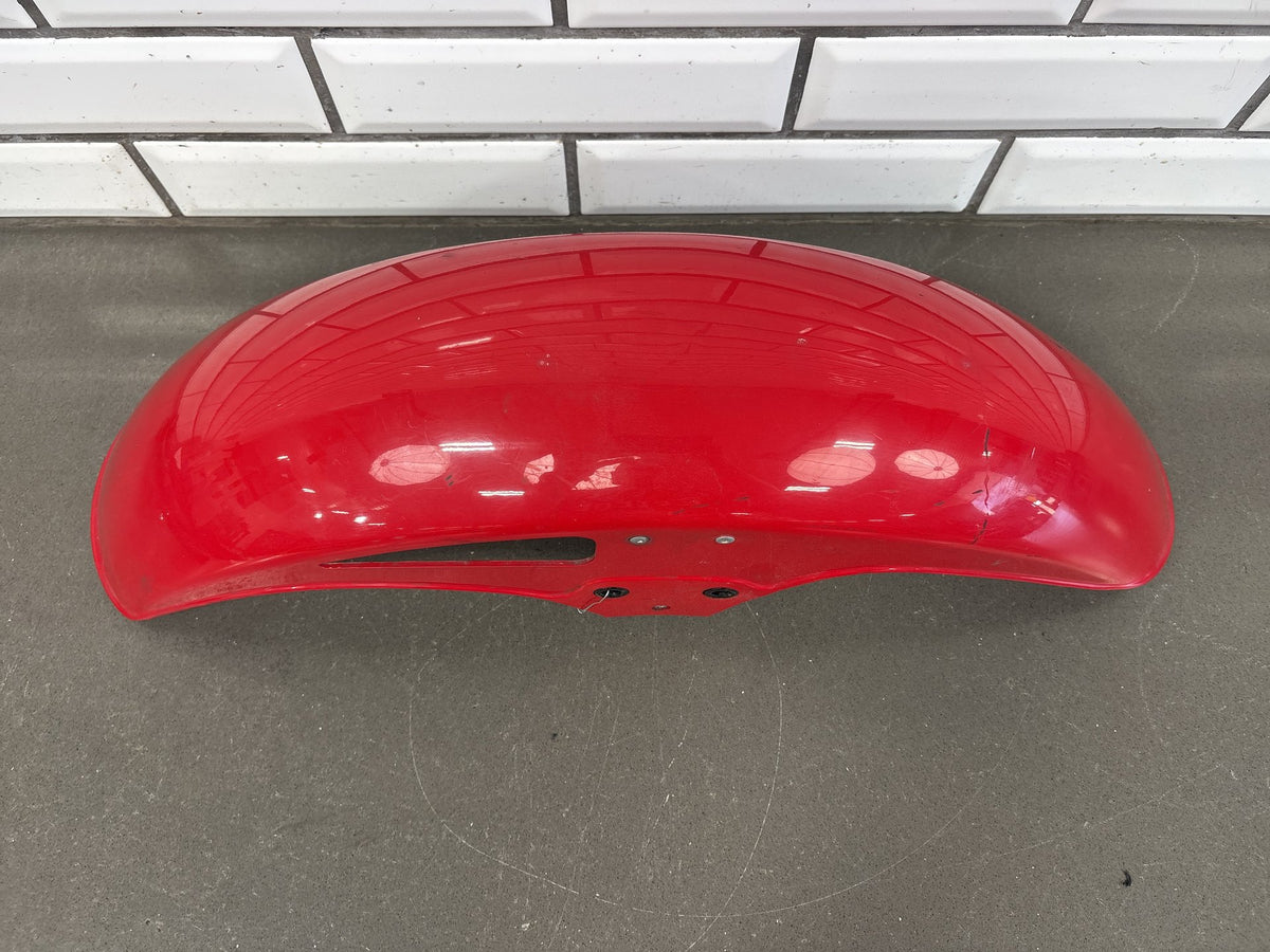 1983 Kawasaki GPZ750 ZX750A Front Fender Mudguard Red OEM