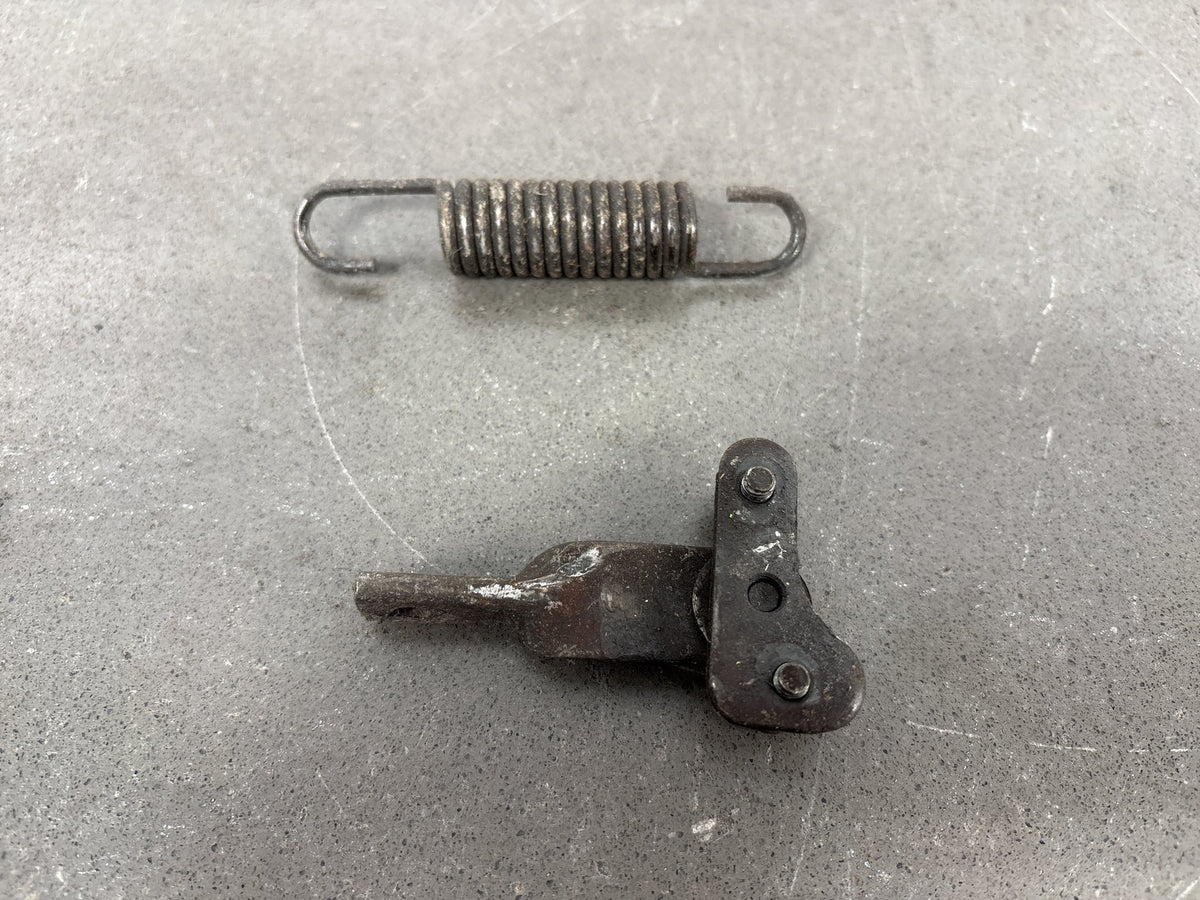 1983 Kawasaki GPZ750 ZX750A Kickstand with Spring and Shift Lever Linkage OEM