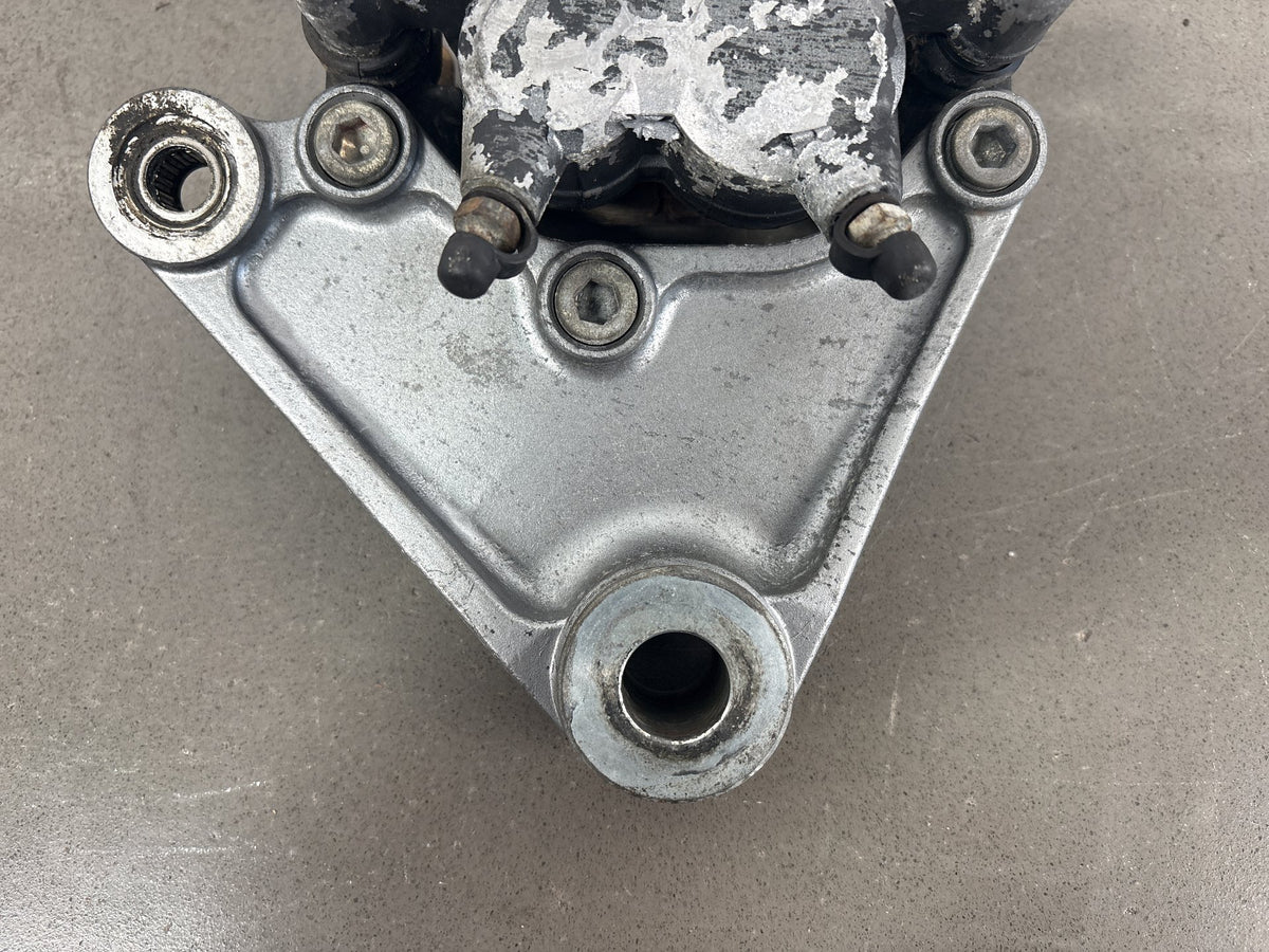 1990-1993 Kawasaki ZX-11 Rear Brake Caliper With Bracket OEM 43041-1433-FE