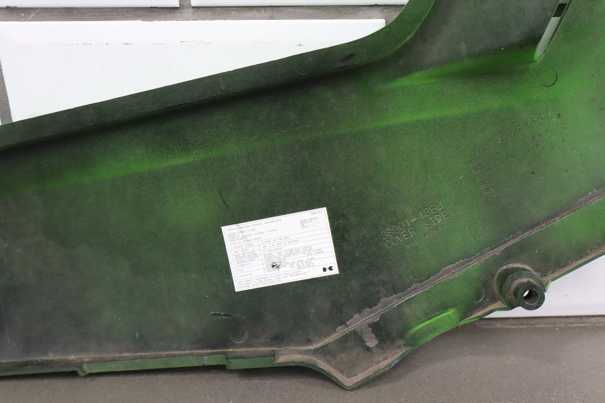 2006 Kawasaki Ninja 250 Left Side Fairing Green OEM 36031-5261-7F LH Ninja 250R