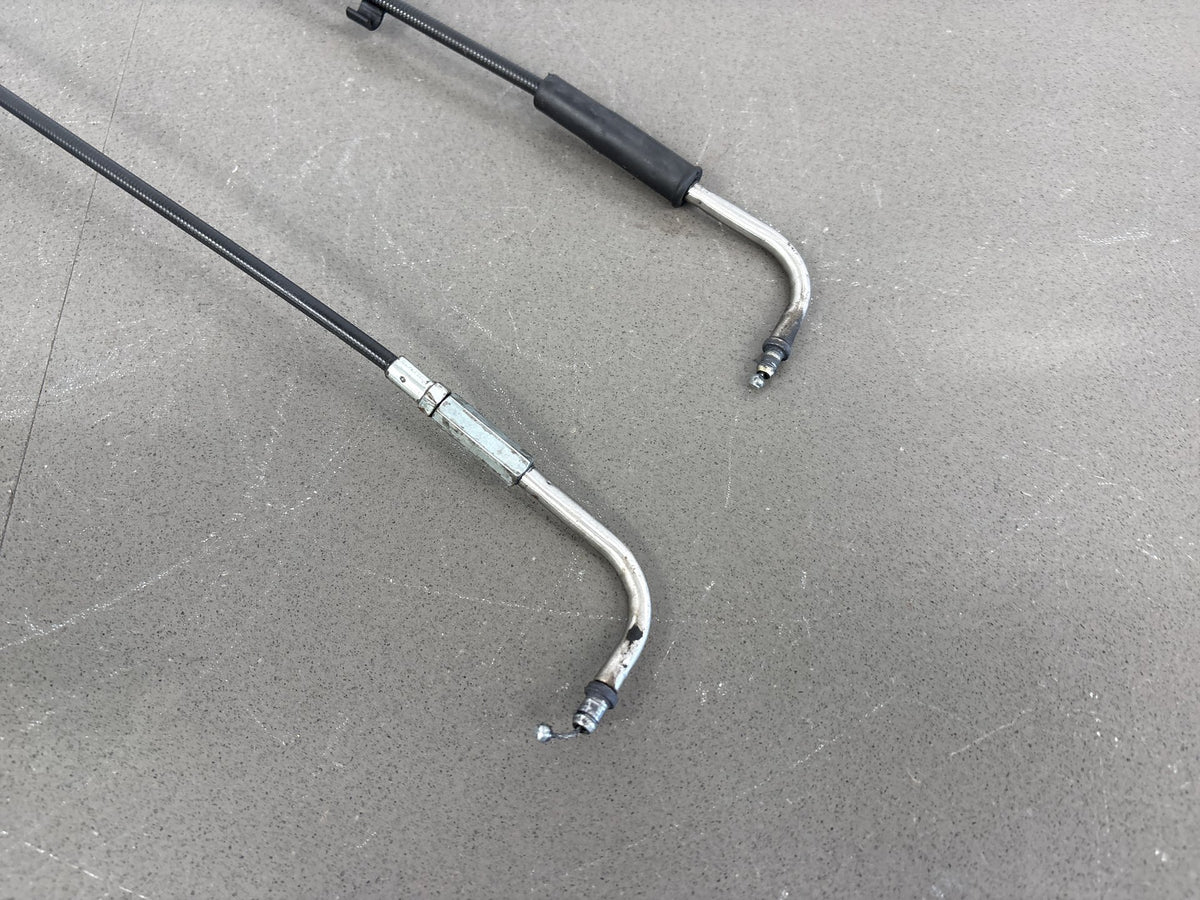 2002-2006 Harley Road King FLHRI FLHRCI EFI Throttle & Idle Cables OEM 56376-02