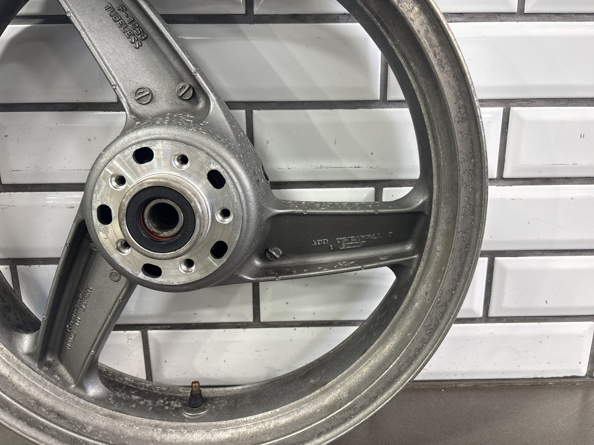 1990-1993 Kawasaki Ninja ZX-11 ZX1100C Front Wheel Rim 17 OEM 41073-1463
