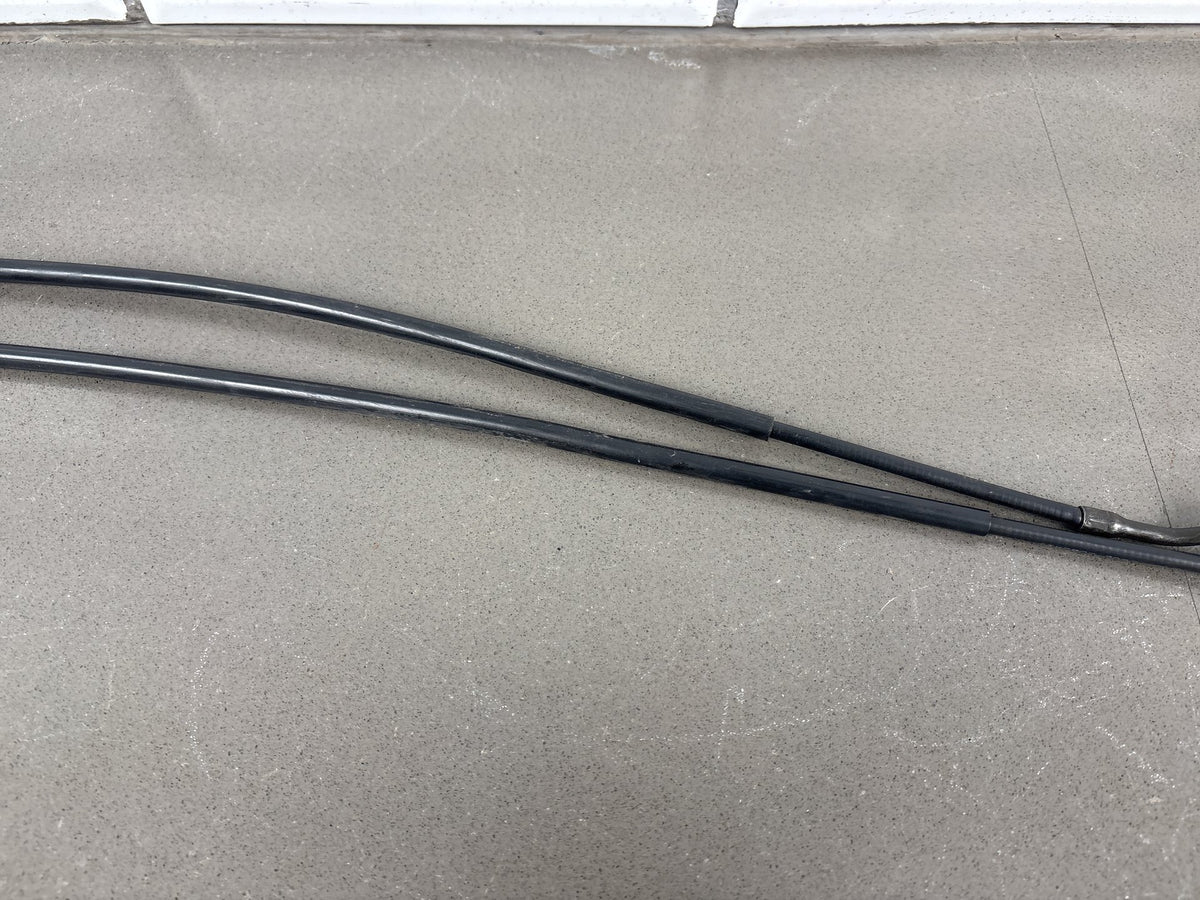 1999-2007 Yamaha YZF600R Throttle Tube Grip Housing with Throttle Cables OEM