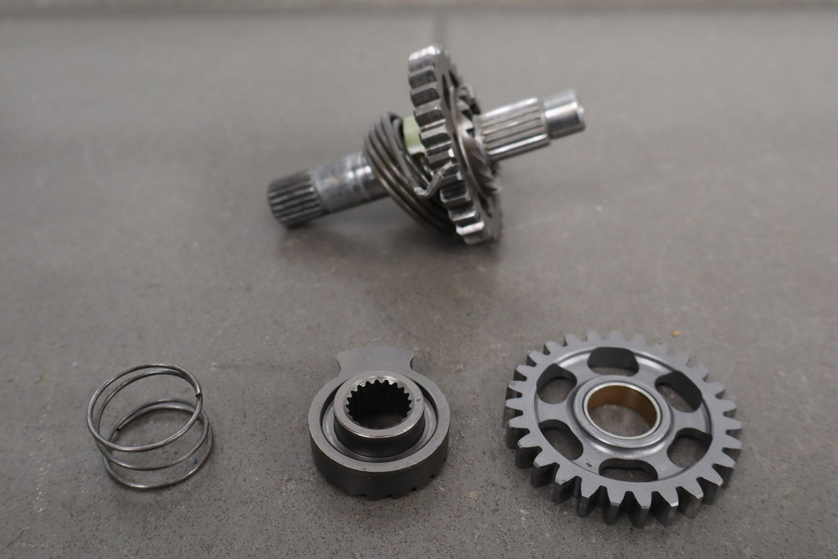 1986 Honda CR125R Kickstart Shaft with Idler Gear OEM 28210-KS6-000