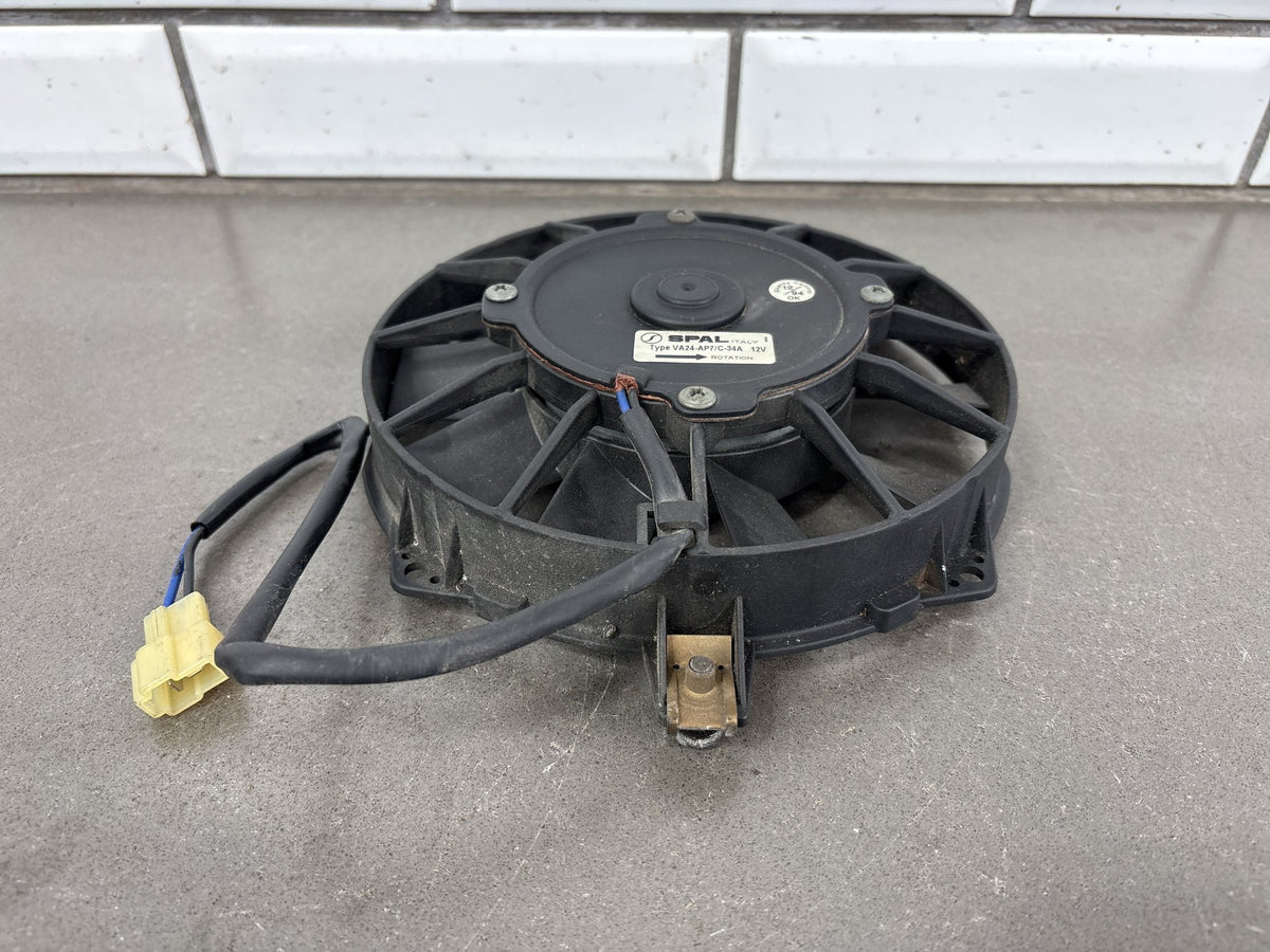 1995 Triumph Daytona 1200 Radiator Cooling Fan Motor with Shroud OEM
