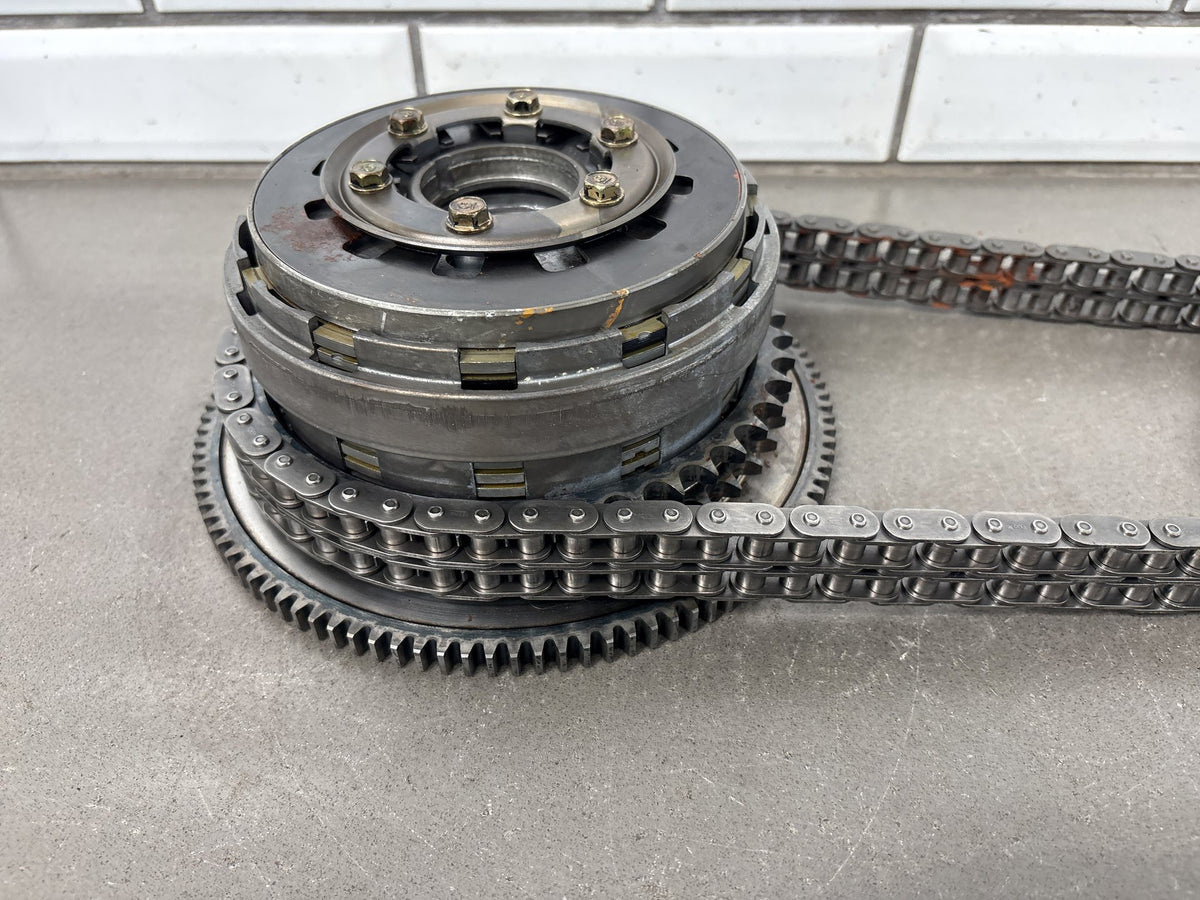 2006 Harley Dyna FXDI TC88 Primary Clutch Compensator Chain Kit Surface Rust
