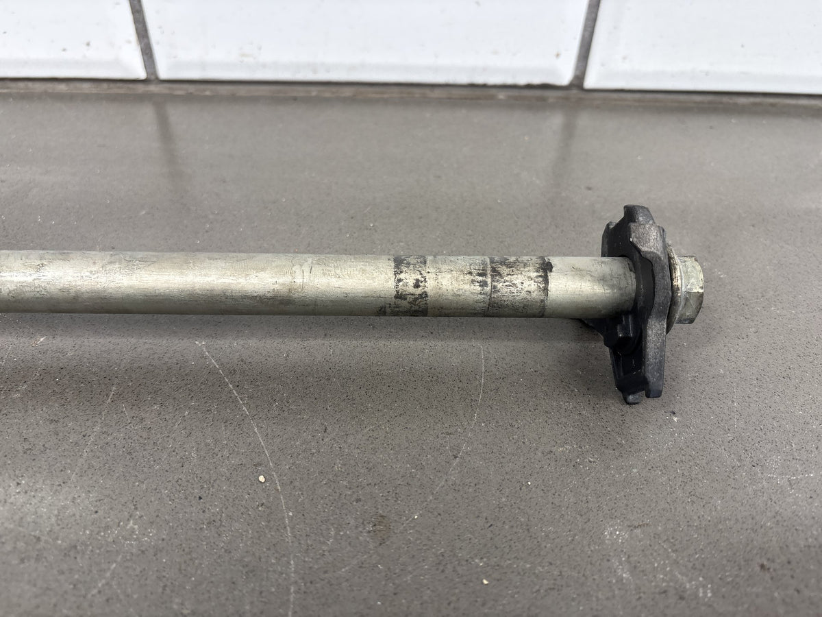 17-25 Kawasaki Ninja 650 EX650 Rear Axle With Chain Adjusters 41068-0617