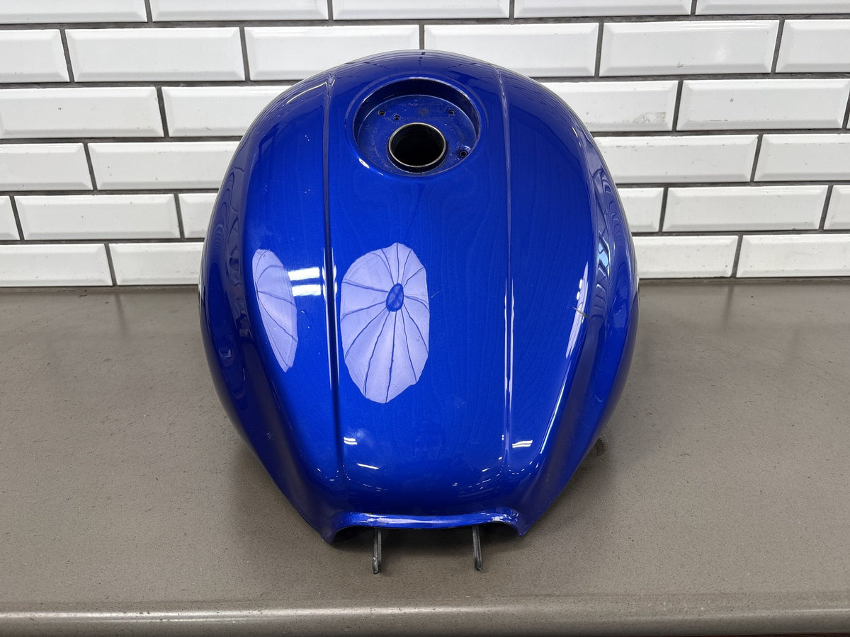 1999-2007 Yamaha YZF600R Fuel Gas Tank Blue Petcock Fuel Filter Scuffed OEM