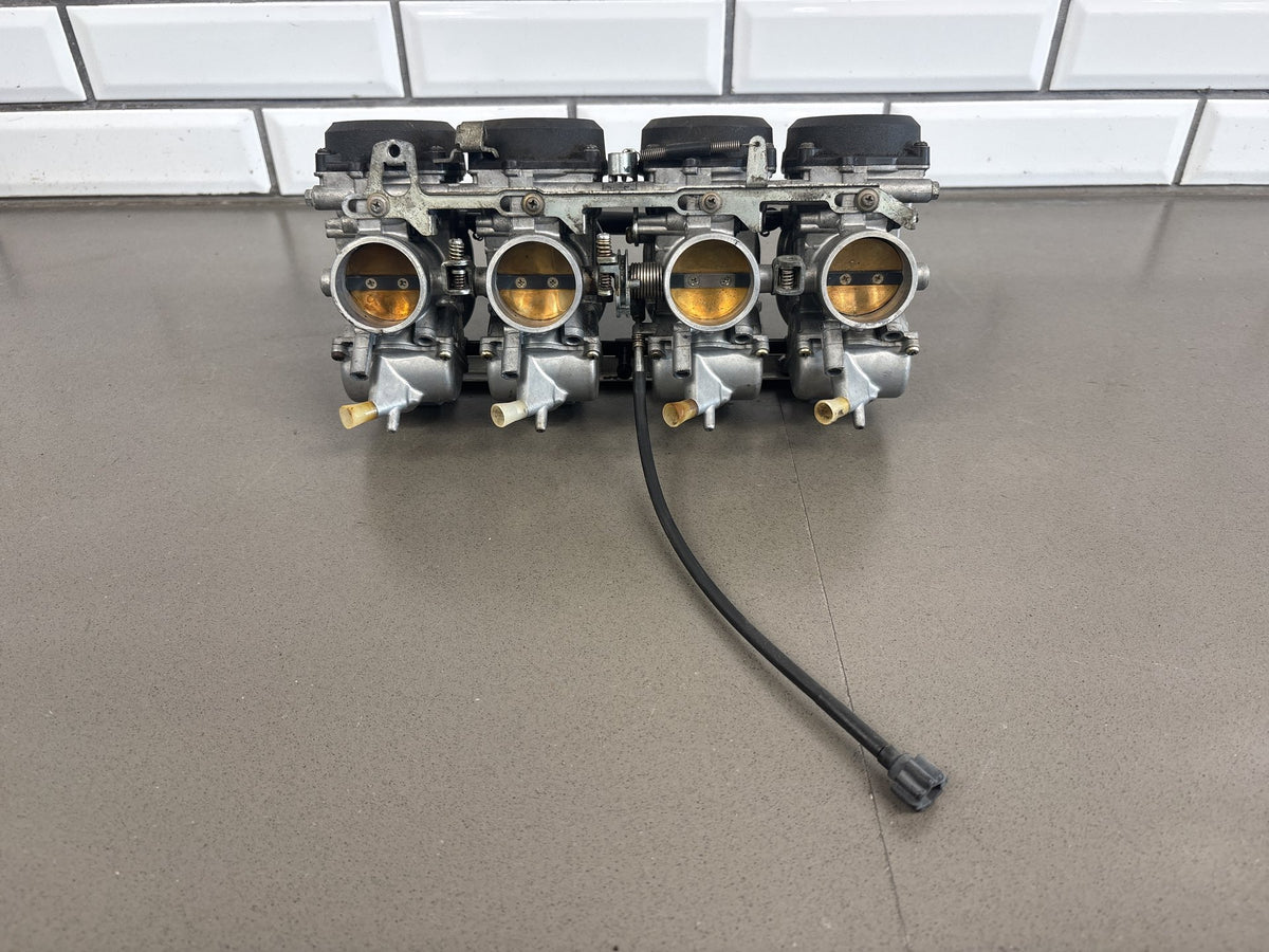 1991-1993 Kawasaki Ninja ZX-11 ZX1100C Carburetor Bank Carbs Keihin 15001-1746