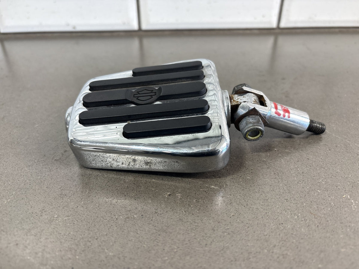 01-06 Harley Heritage FLSTC H-D Accessory Passenger Mini Floorboards Chrome Pair