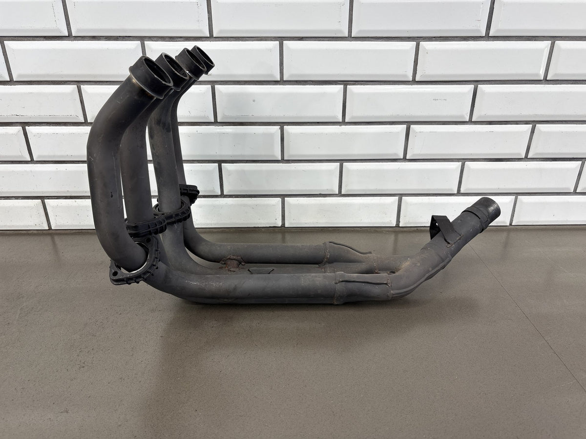 1999-2007 Yamaha YZF600R Exhaust Header Head Pipes 4 Into 1 Collector Black OEM