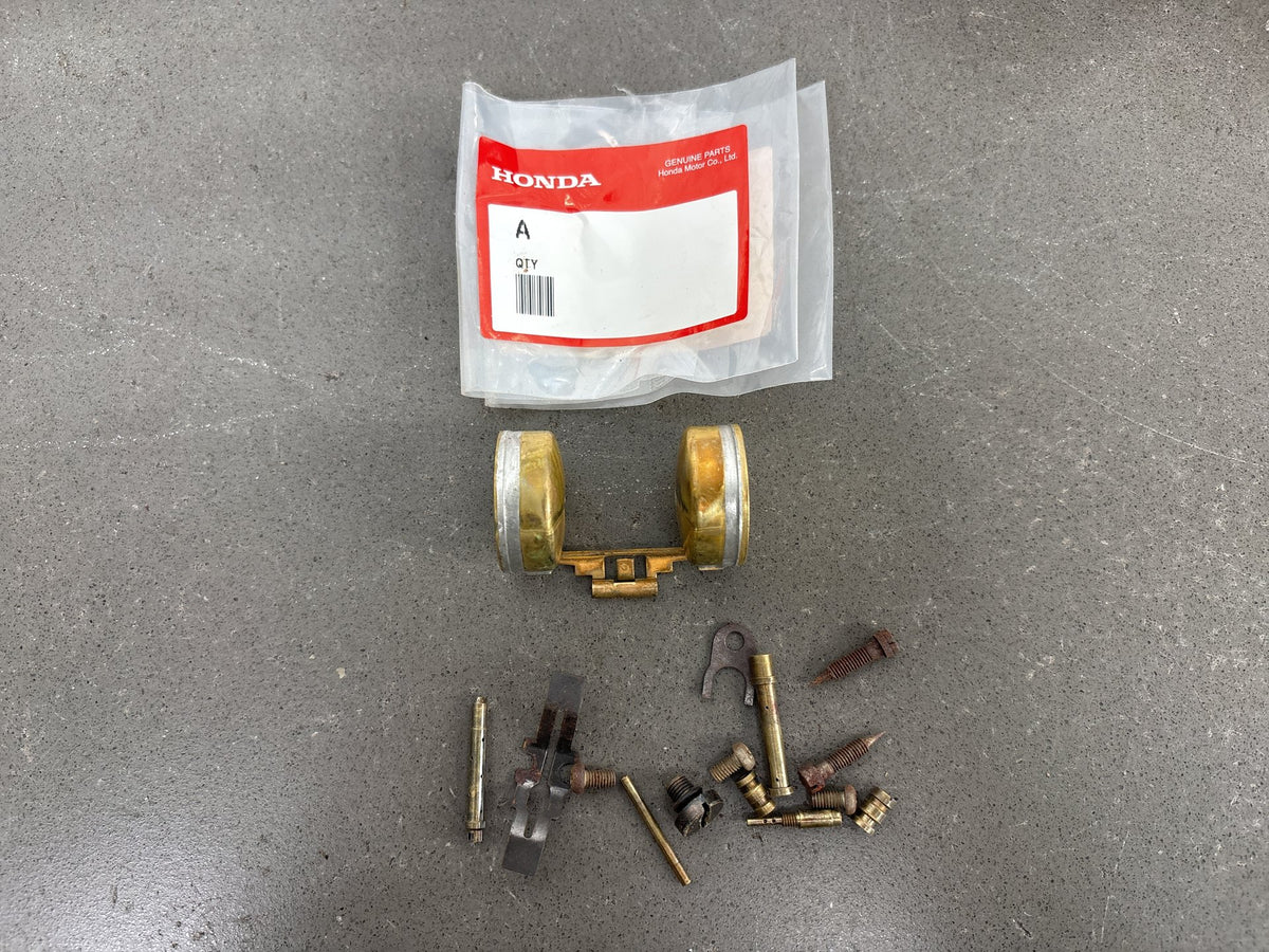 1971 Honda CL350 Carburetors Lot of 3 with Rebuild Parts OEM