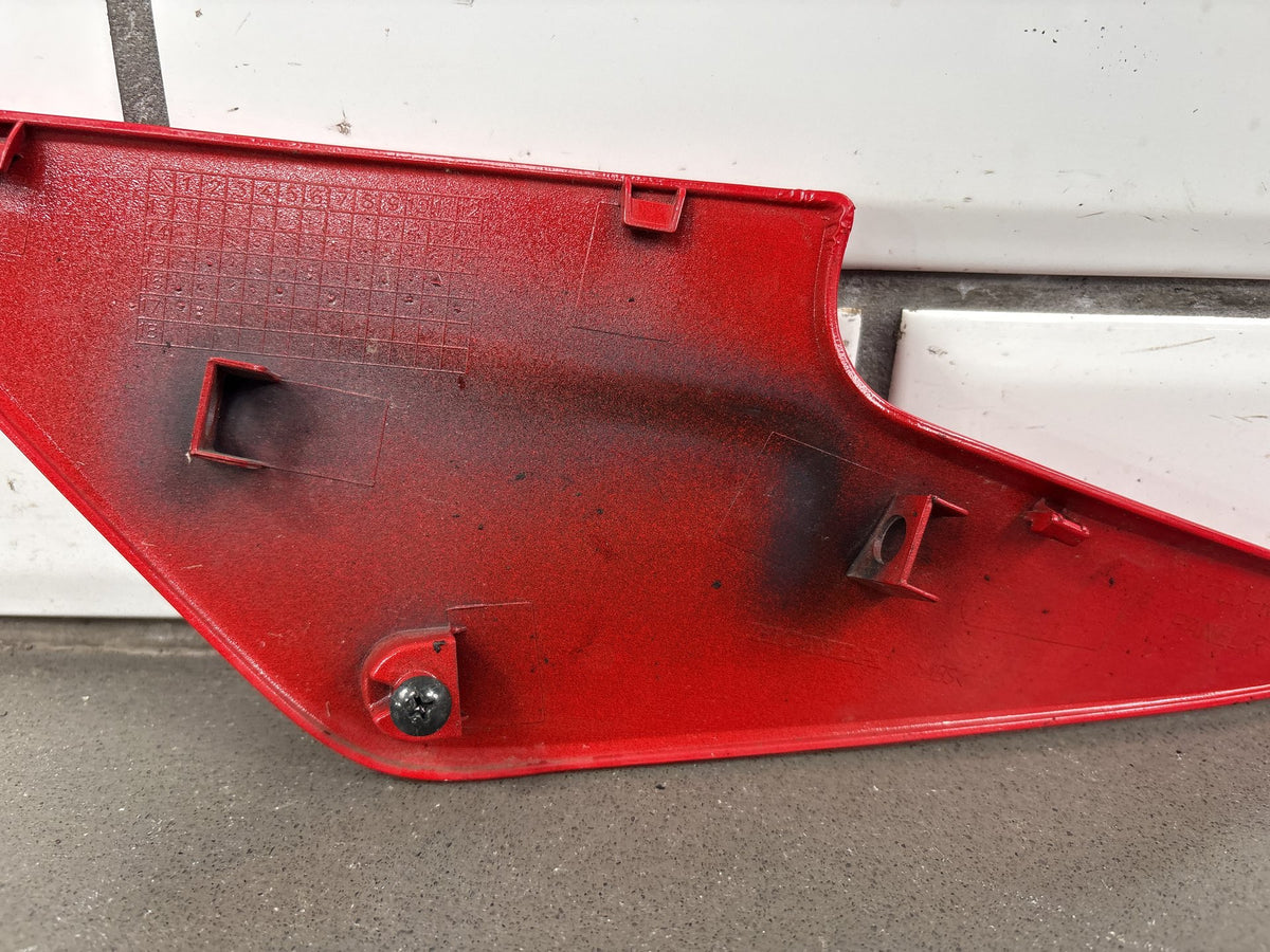 2017 Honda CBR300R Right Side Cover Color Insert Panel Red OEM