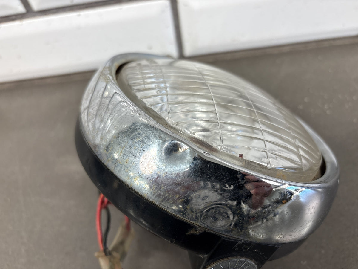 1971 Kawasaki F5 Big Horn 350 Headlight Assembly OEM