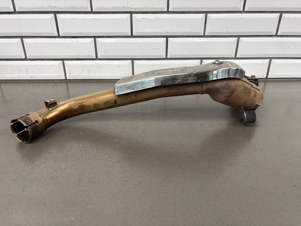 2005-2010 Triumph Sprint ST 1050 Exhaust Mid Link Pipe Cat Heat Shield OEM