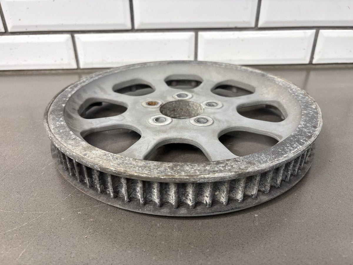 2006 Harley Dyna FXD FXDC FXDB FXDL Rear Drive Belt Pulley Sprocket Silver OEM