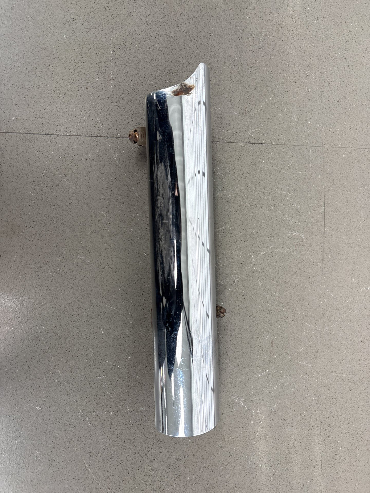 1999-2005 Harley Road King FLHRCI Exhaust System Slash Cut Chrome OEM 65621-99B