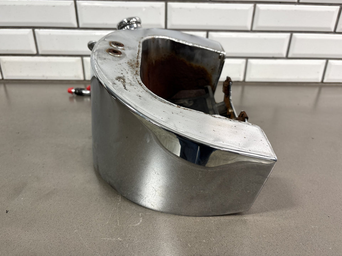 04-06 Harley Heritage Softail Classic FLSTC FLSTCI Oil Tank Chrome OEM 62498-00A