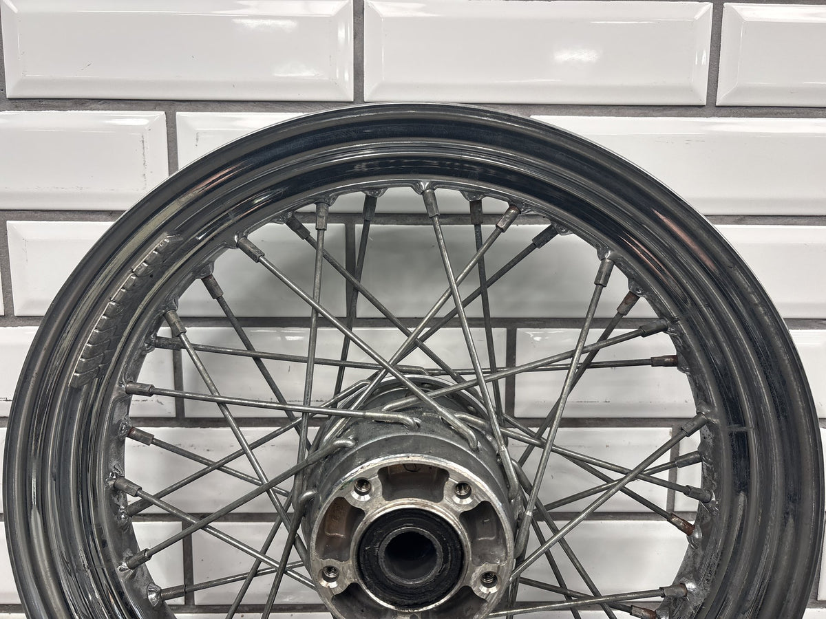 00-06 Harley Road King FLHR FLHRI FLHRCI Front Laced Wheel Chrome 16x3 40960-08