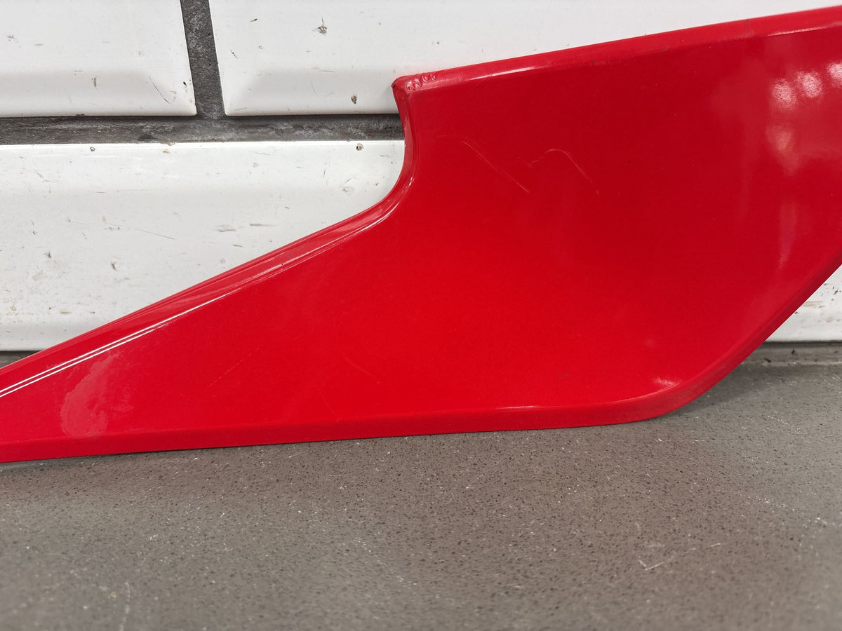 2017 Honda CBR300R Right Side Cover Color Insert Panel Red OEM