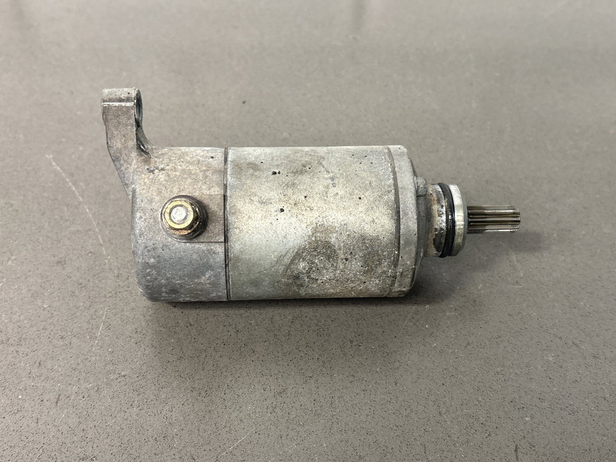 2003-2009 Suzuki SV650 Starter Motor (Silver) OEM 31100-19F00 31100-19F10
