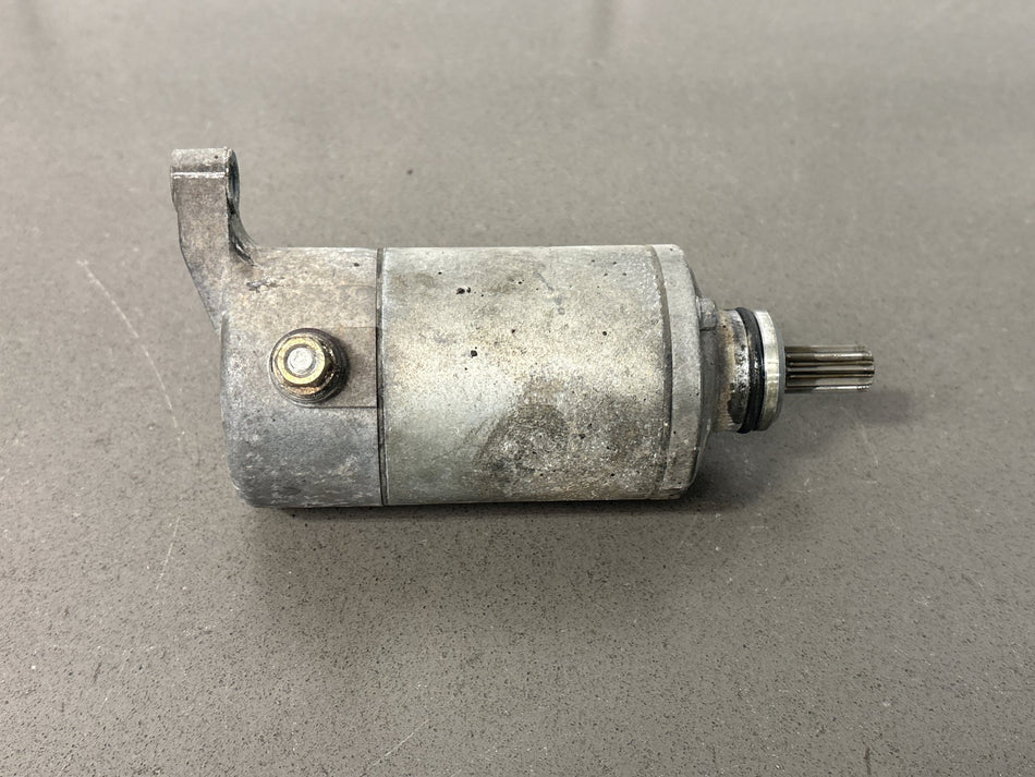 2003-2009 Suzuki SV650 Starter Motor (Silver) OEM 31100-19F00 31100-19F10
