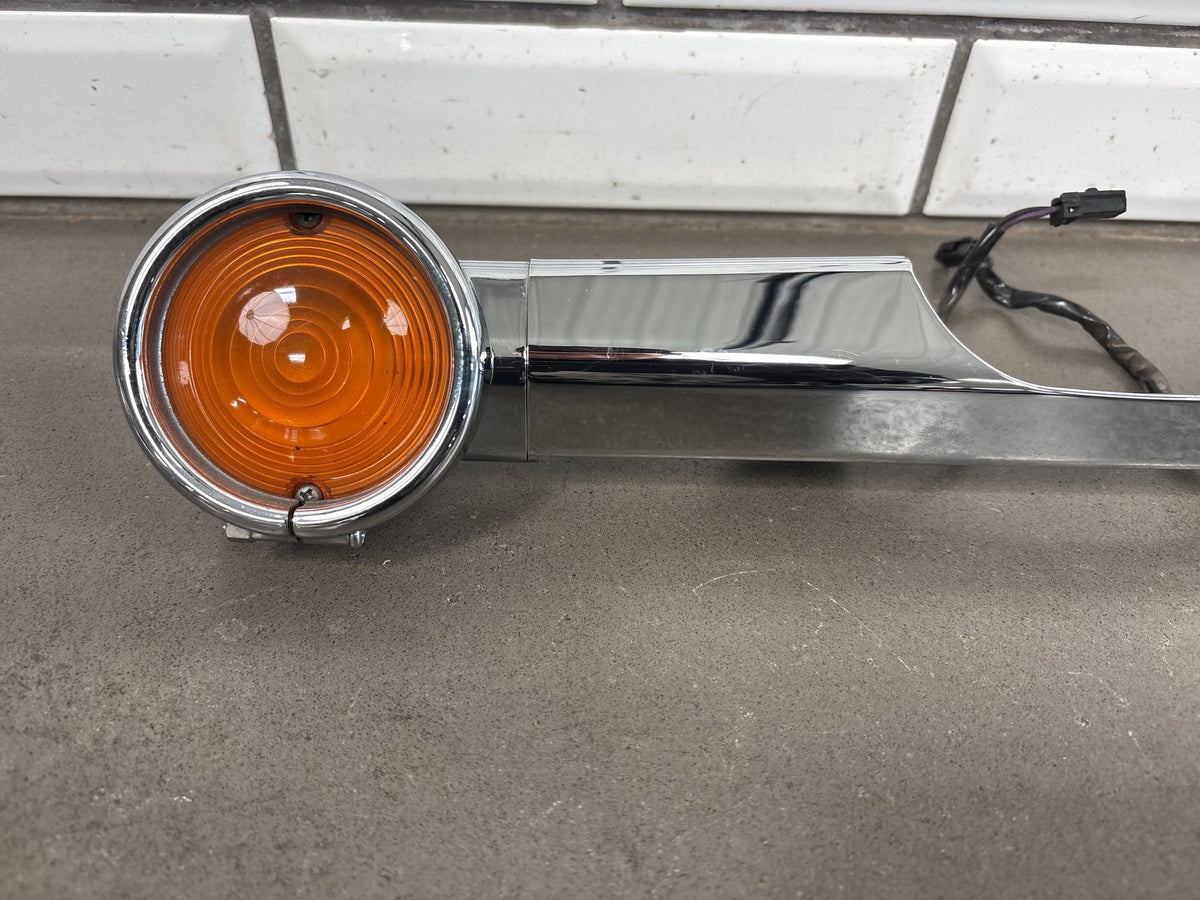 1999-2006 Harley Road King FLHR FLHRCI Rear Turn Signal Bar Chrome OEM 68510-74C