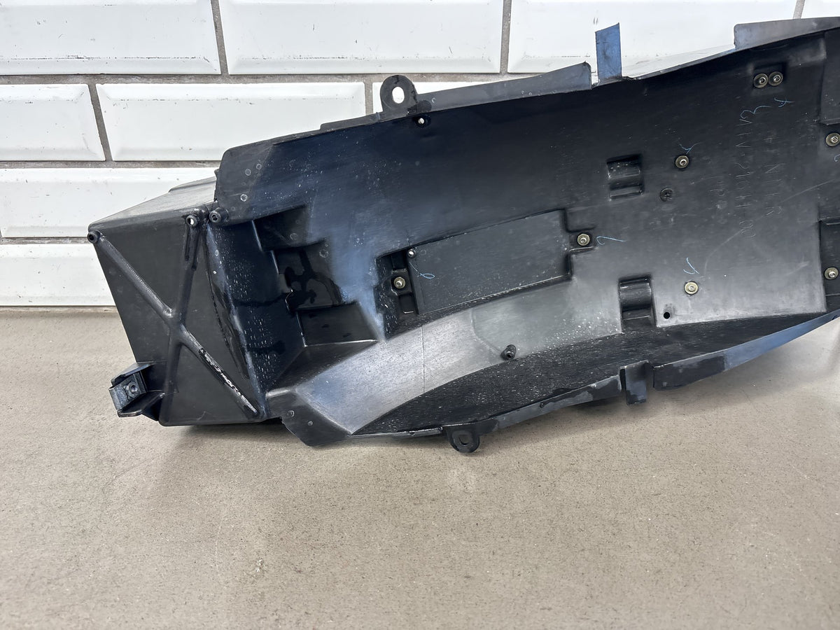 1999-2007 Yamaha YZF600R Rear Inner Fender Battery Tray Plate Bracket Black OEM