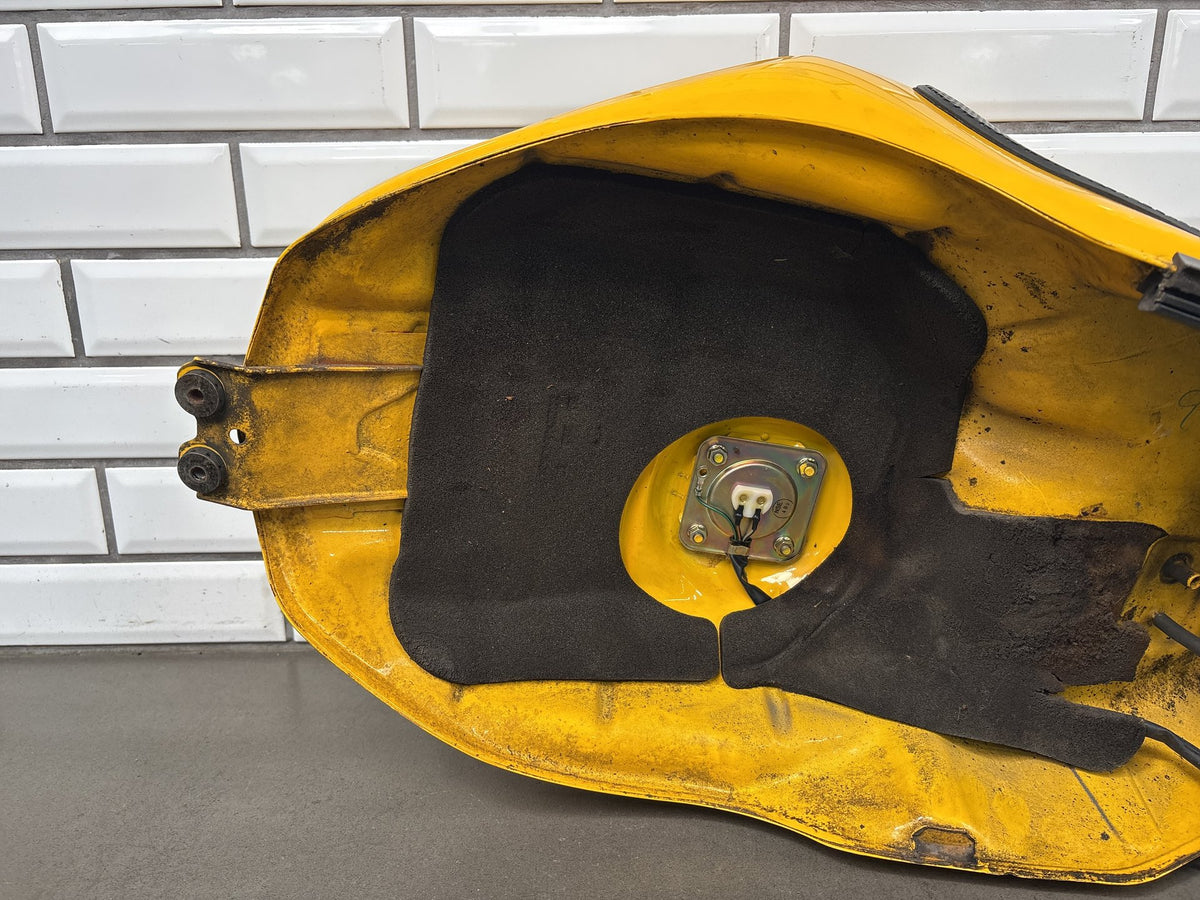 1999-2000 Honda Super Hawk VTR1000F Fuel Tank Yellow OEM 17520-MBB-A00ZB