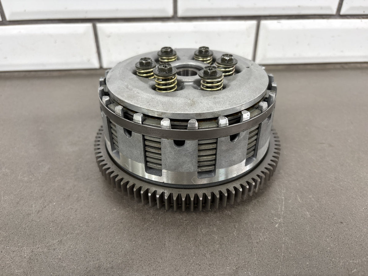 1999-2000 Yamaha YZF-R6 Complete Clutch Basket Plates Assembly OEM