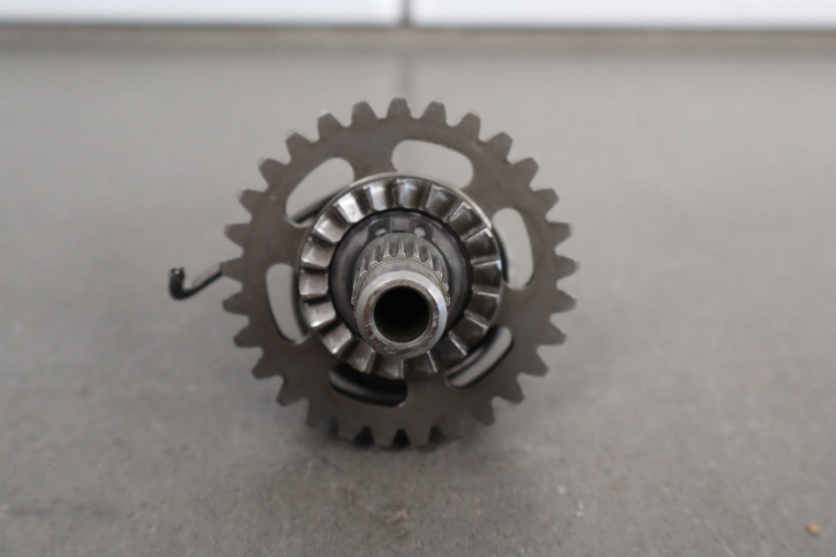 1986 Honda CR125R Kickstart Shaft with Idler Gear OEM 28210-KS6-000