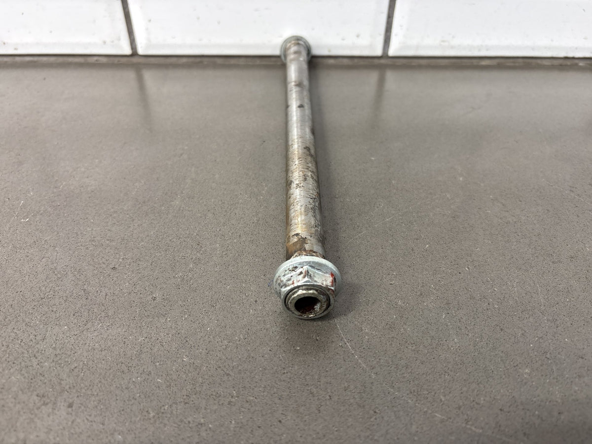 1990-1993 Kawasaki ZX-11 ZX1100C Swingarm Pivot Shaft With Nut OEM 33032-1157