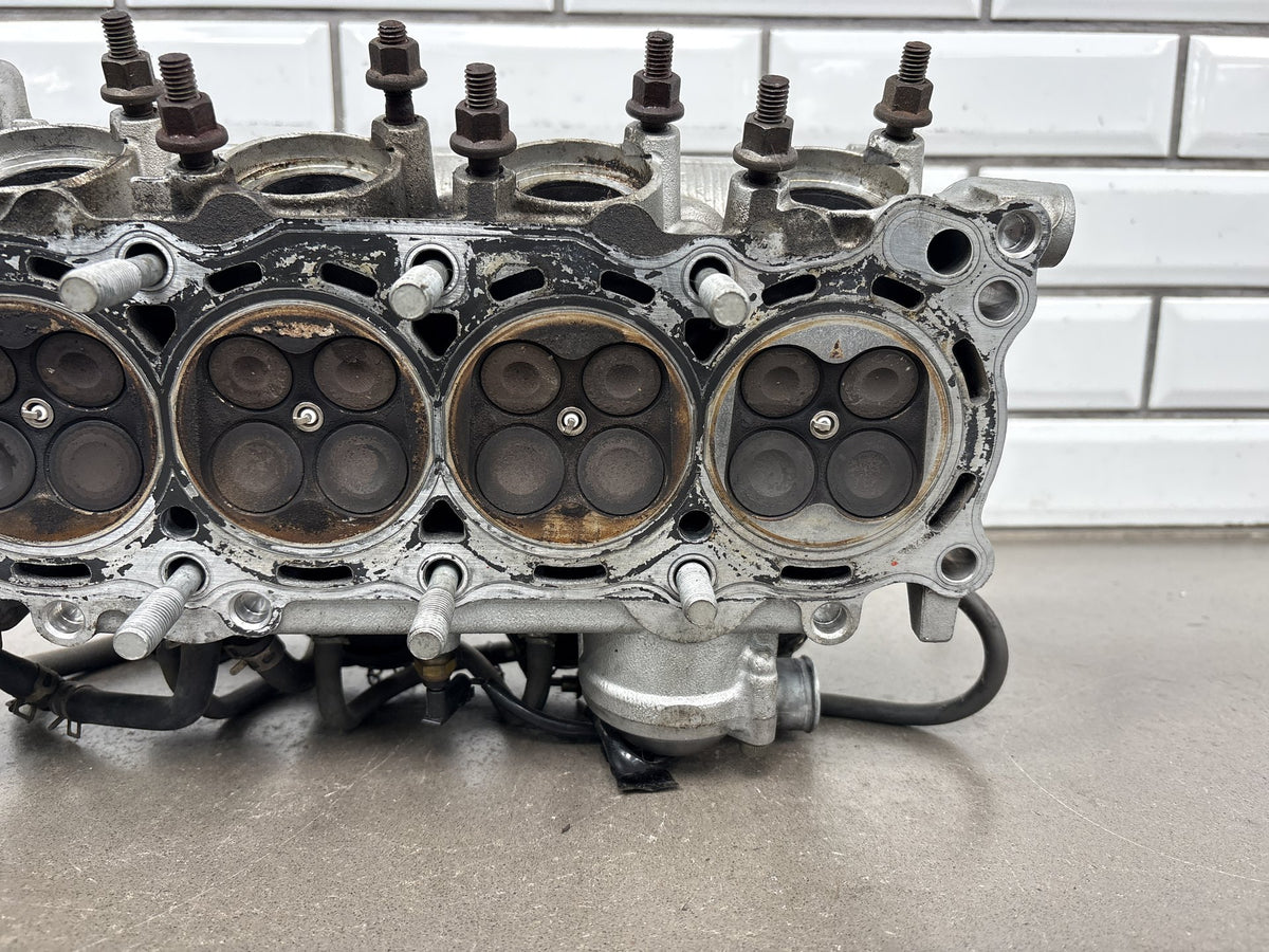 1999-2002 Yamaha Yzf R6 Engine Top End Cylinder Head Assembly 5MT-11101-00-00
