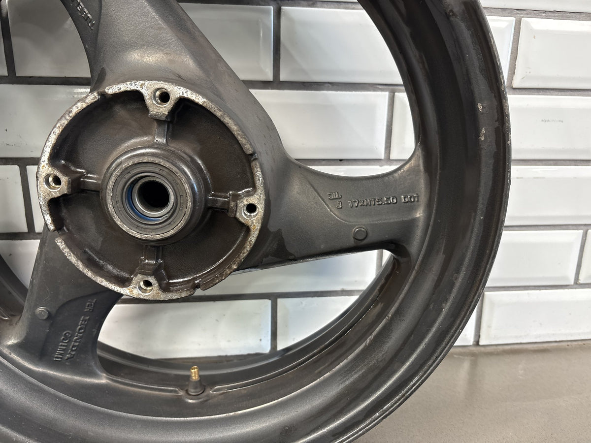 1998-2005 Honda Super Hawk VTR1000F Rear Wheel Rim 17x5.50 OEM 42650-MBB-000