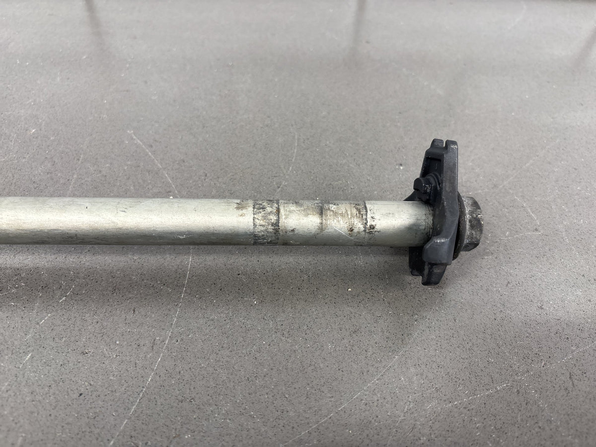 17-25 Kawasaki Ninja 650 EX650 Rear Axle With Chain Adjusters 41068-0617