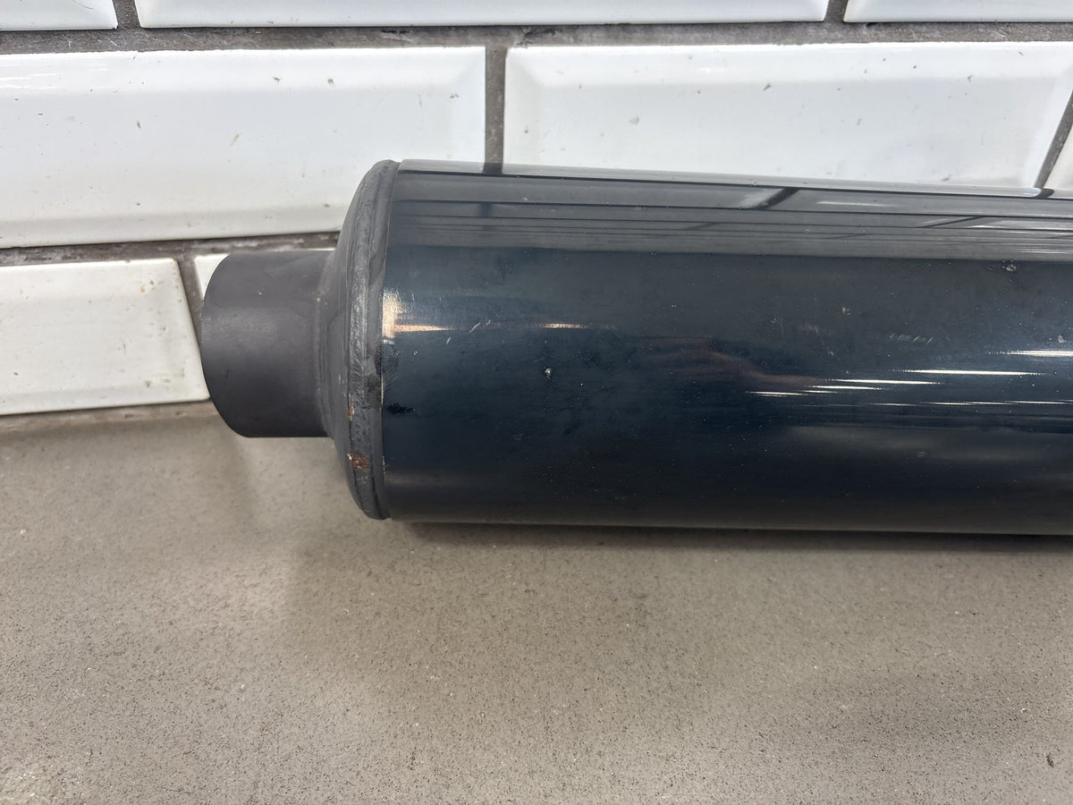 1999-2007 Yamaha YZF600R Muffler Silencer Black w/ Link Pipe Scratched OEM