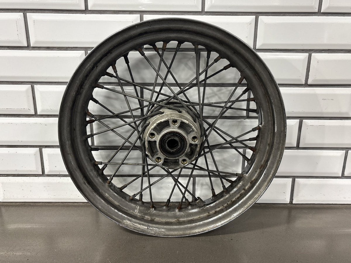 03-07 Harley Softail FL 03-05 FX Rear Wheel 16x3 40 Spoke Chrome 3/4" Axle OEM