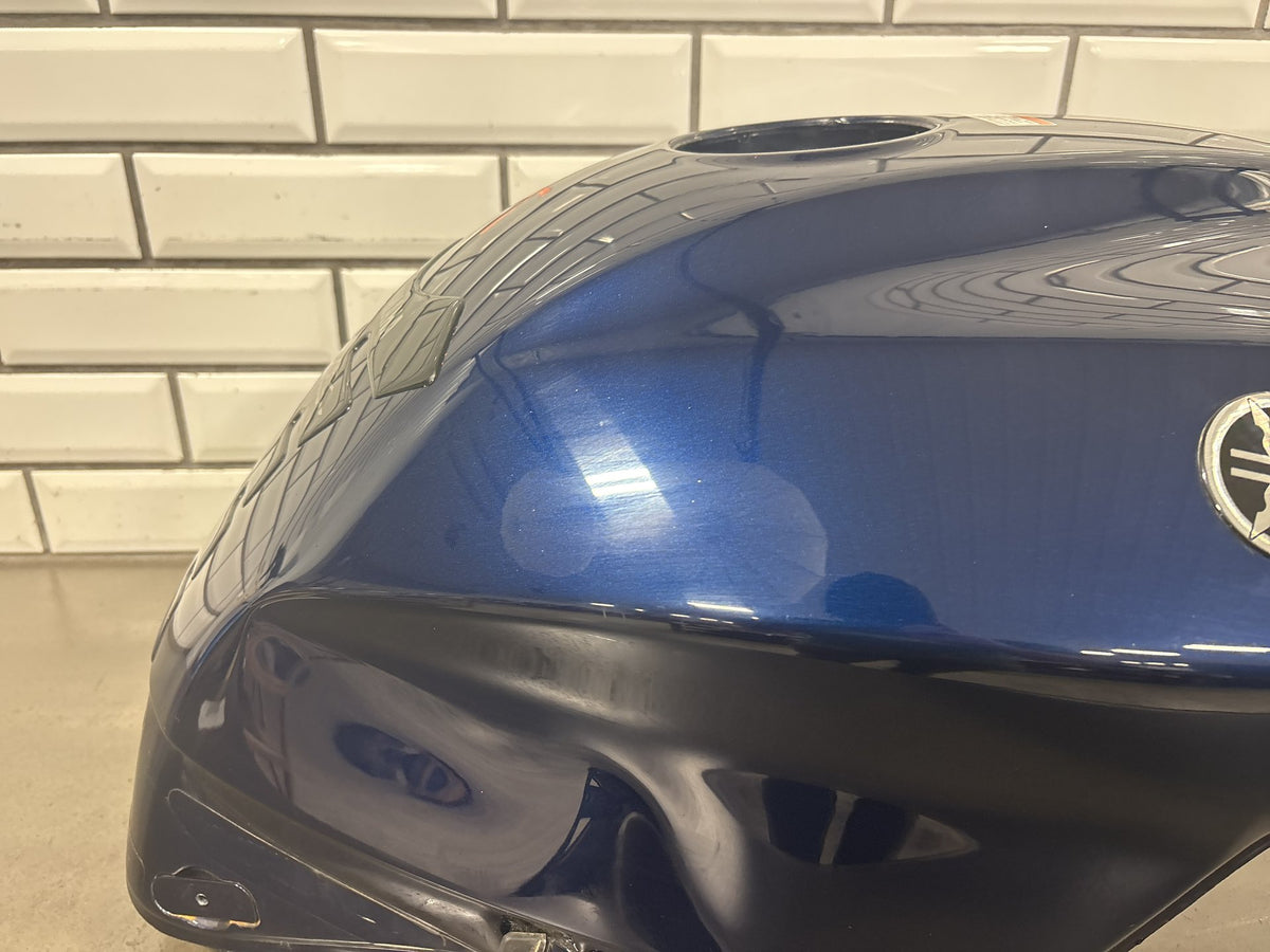 2006 Yamaha FJR1300 Fuel Gas Tank Cobalt Blue With Emblems OEM 3P6-Y2410-00-01